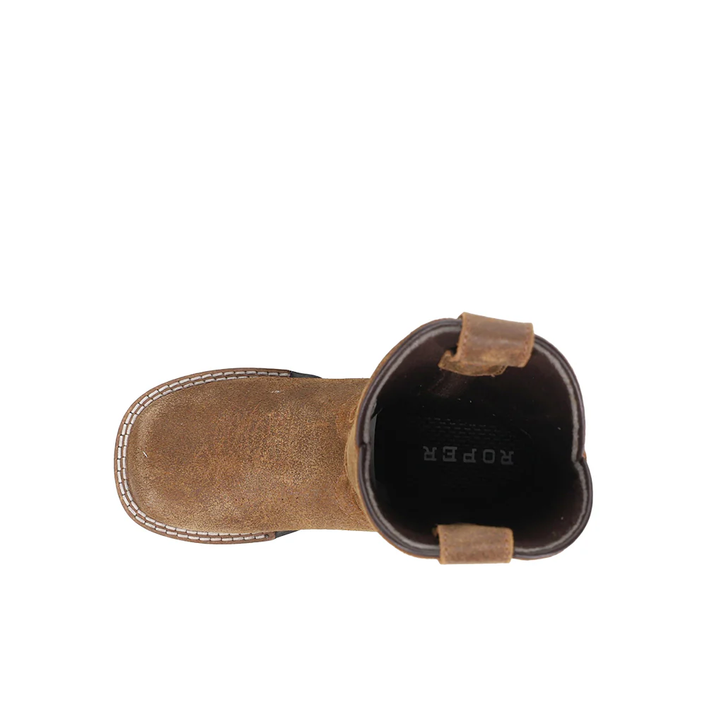 Monterey Square Toe Cowboy Boots (Little Kid) - Image 4