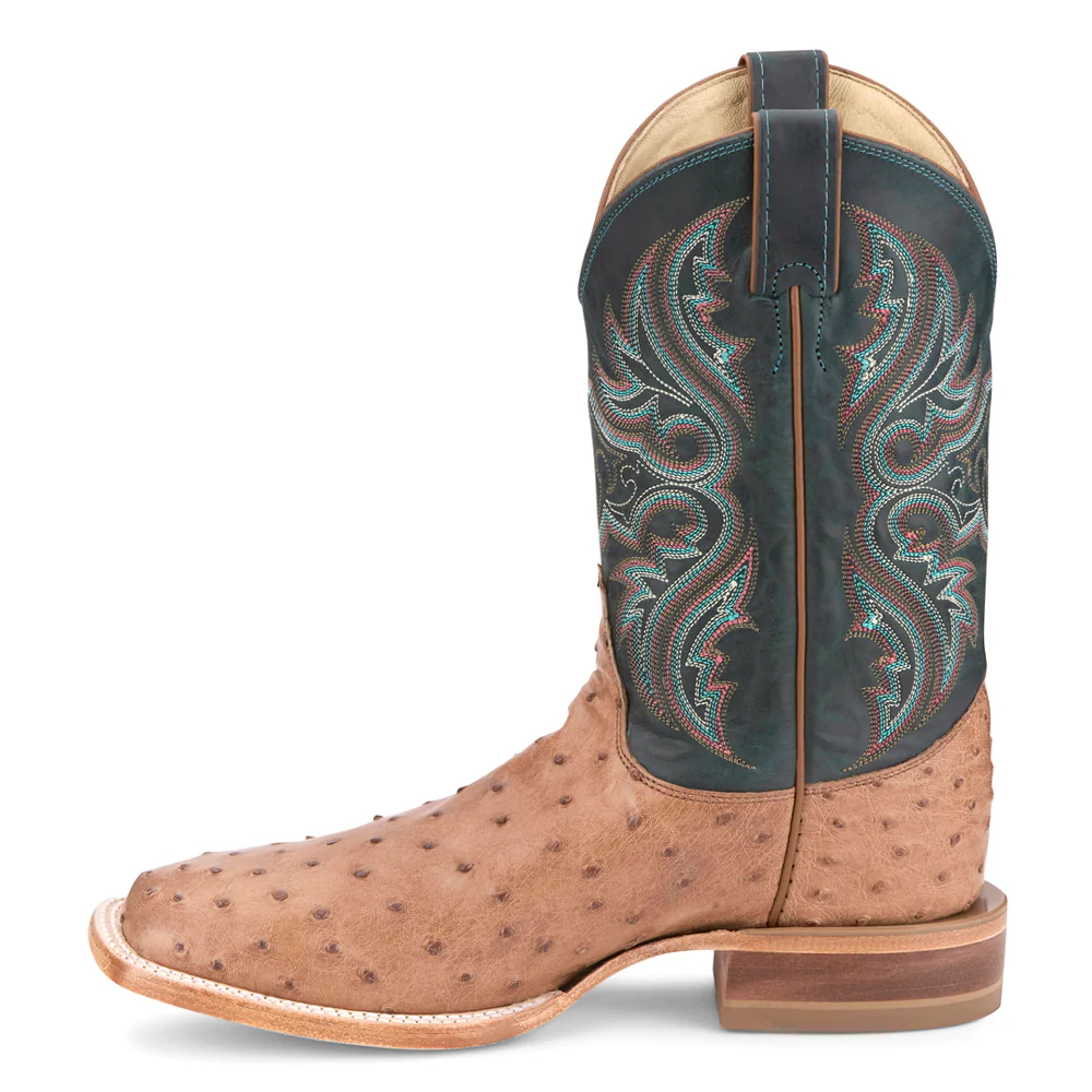 Moseley 11 Inch Full Quill Ostrich Square Toe Cowboy Boots - Image 3
