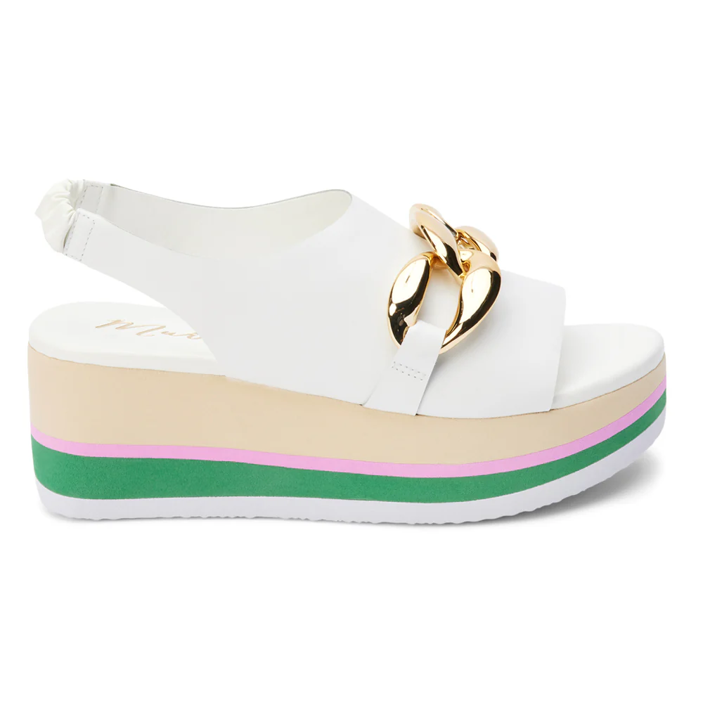 Natalia Sling Back Platform Sandals