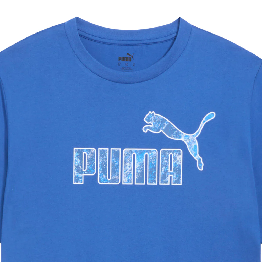 Nature Blur Fill Logo Crew Neck Short Sleeve T-Shirt - Image 4