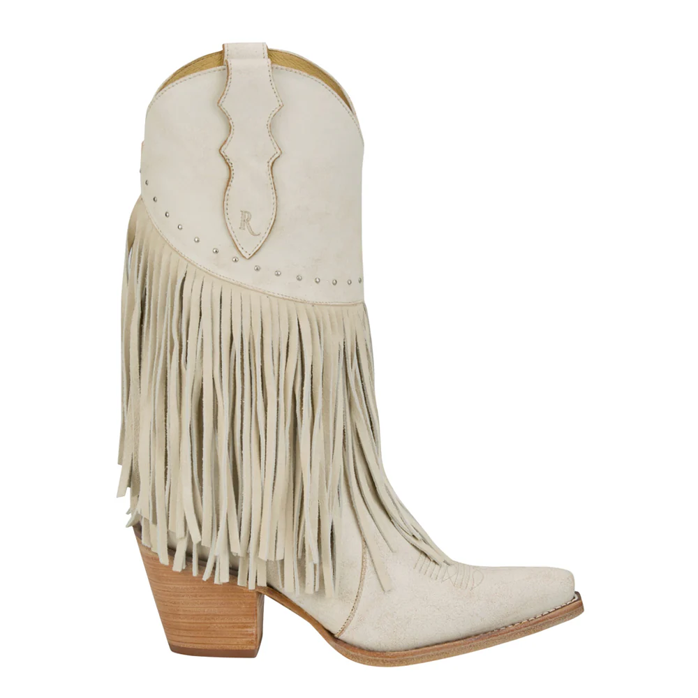 Nell Fringe Snip Toe Cowboy Boots