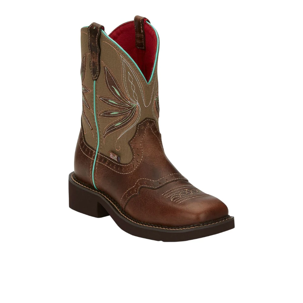 Nettie 8 Inch Square Toe Cowboy Boots - Image 2