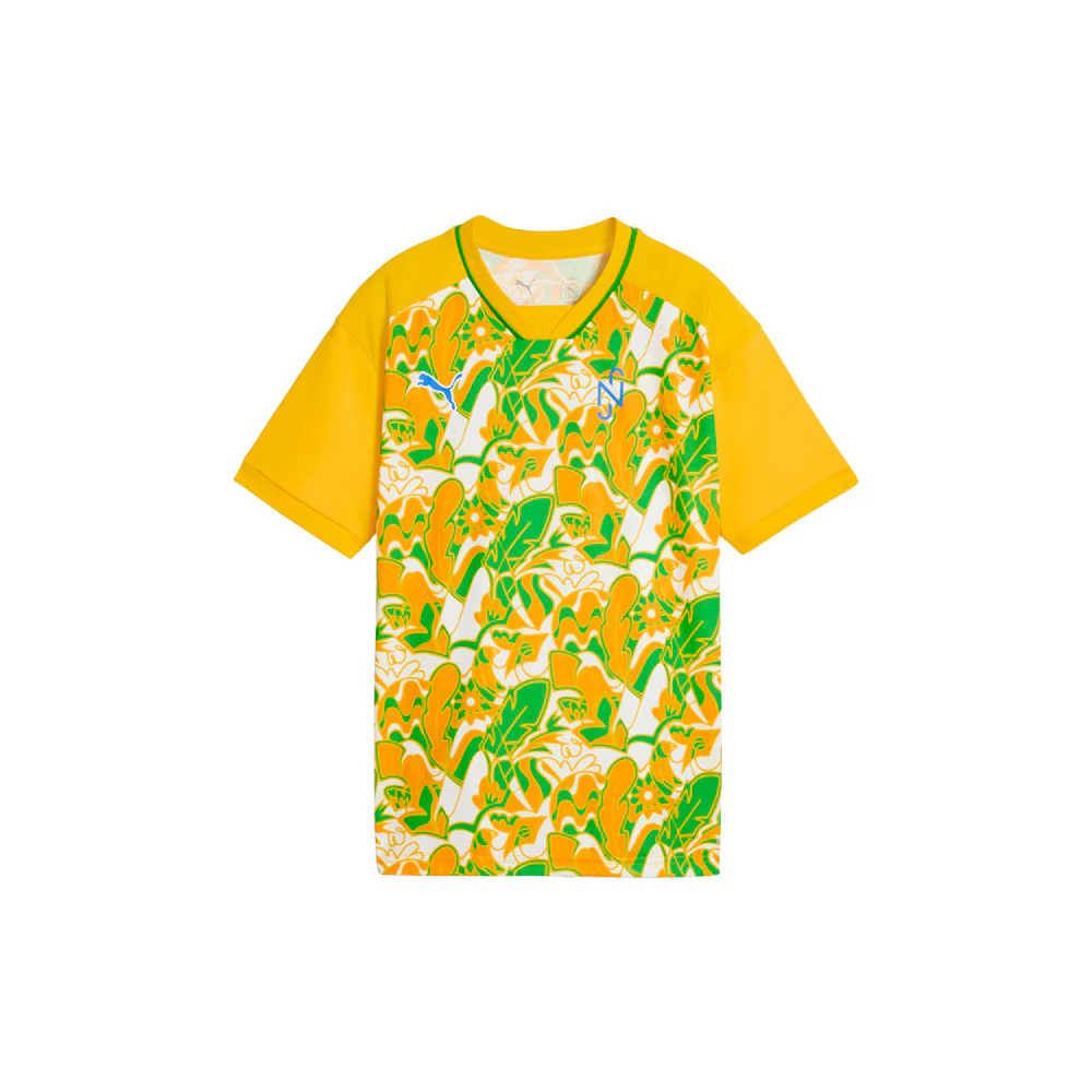 Neymar Junior Brazil Passion Crew Neck Short Sleeve Jersey (Youth)