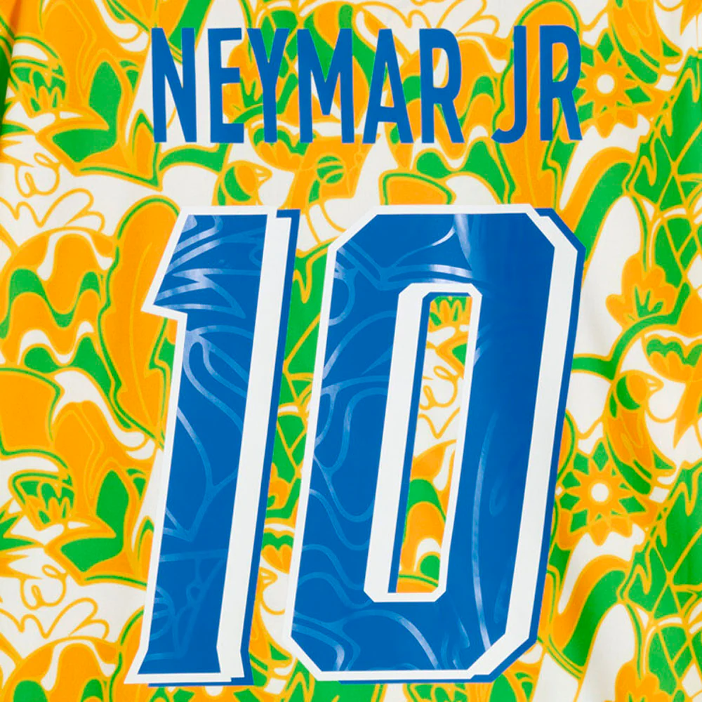 Neymar Junior Brazil Passion Crew Neck Short Sleeve Jersey (Youth) - Image 4