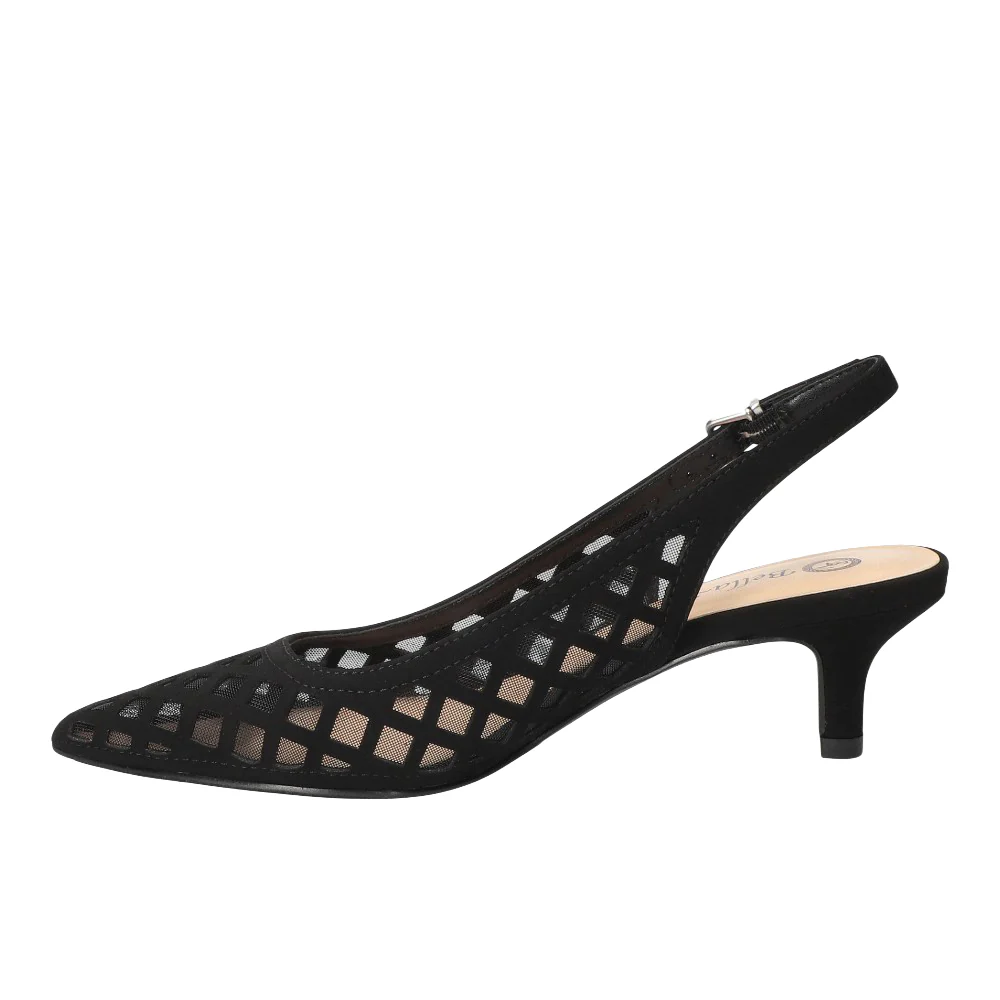 Noel Mesh Cut-Out Slingback Pumps - Image 3