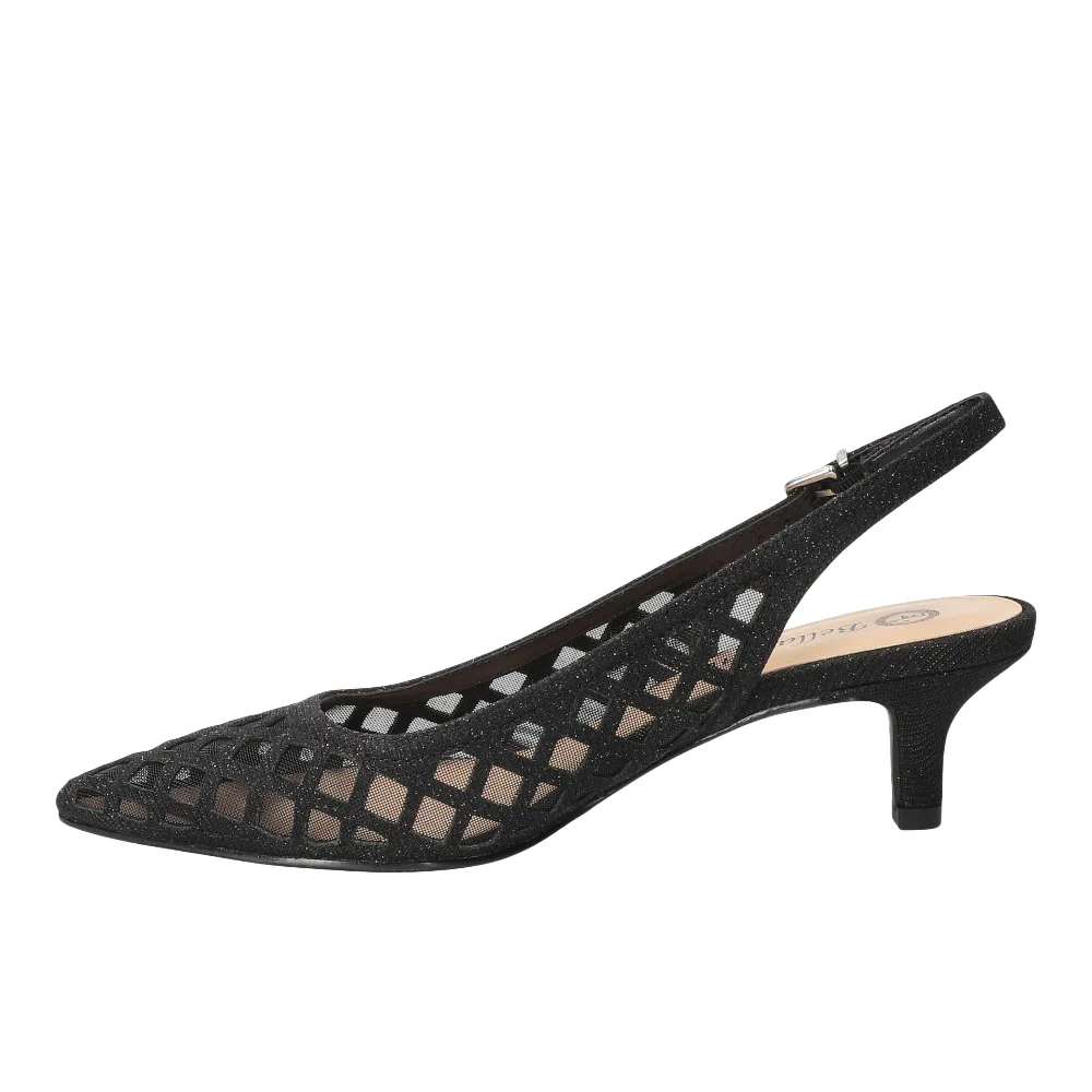 Noel Mesh Cut-Out Slingback Pumps - Image 3