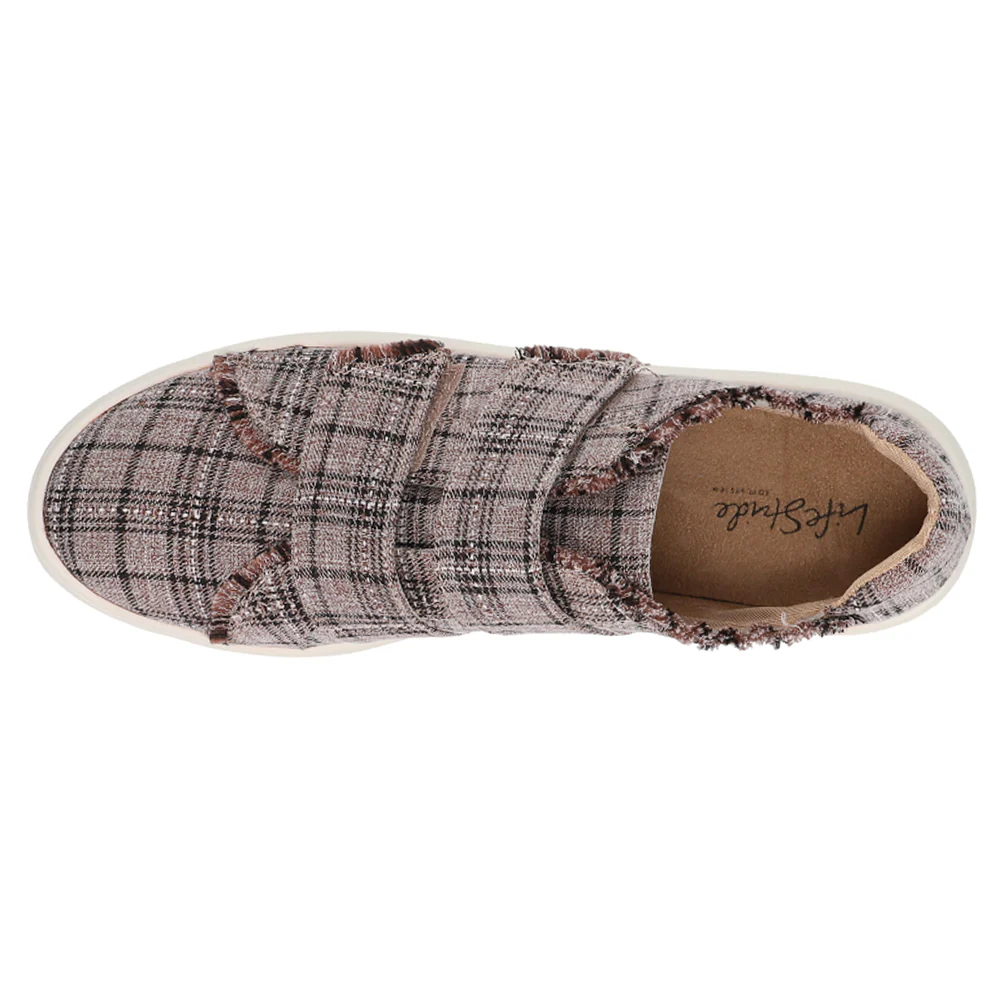 Nonstop Plaid Slip On Sneakers - Image 4