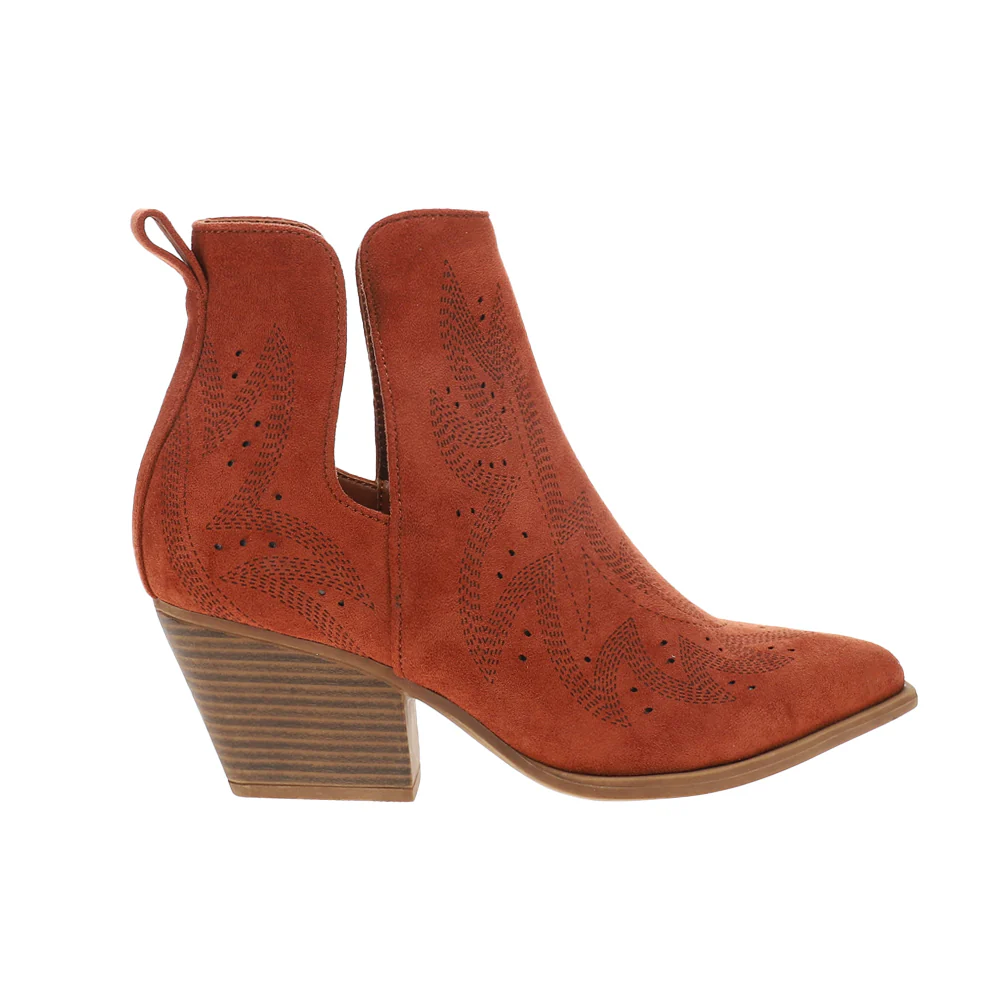 Olivia Pointed Toe Cowboy Booties