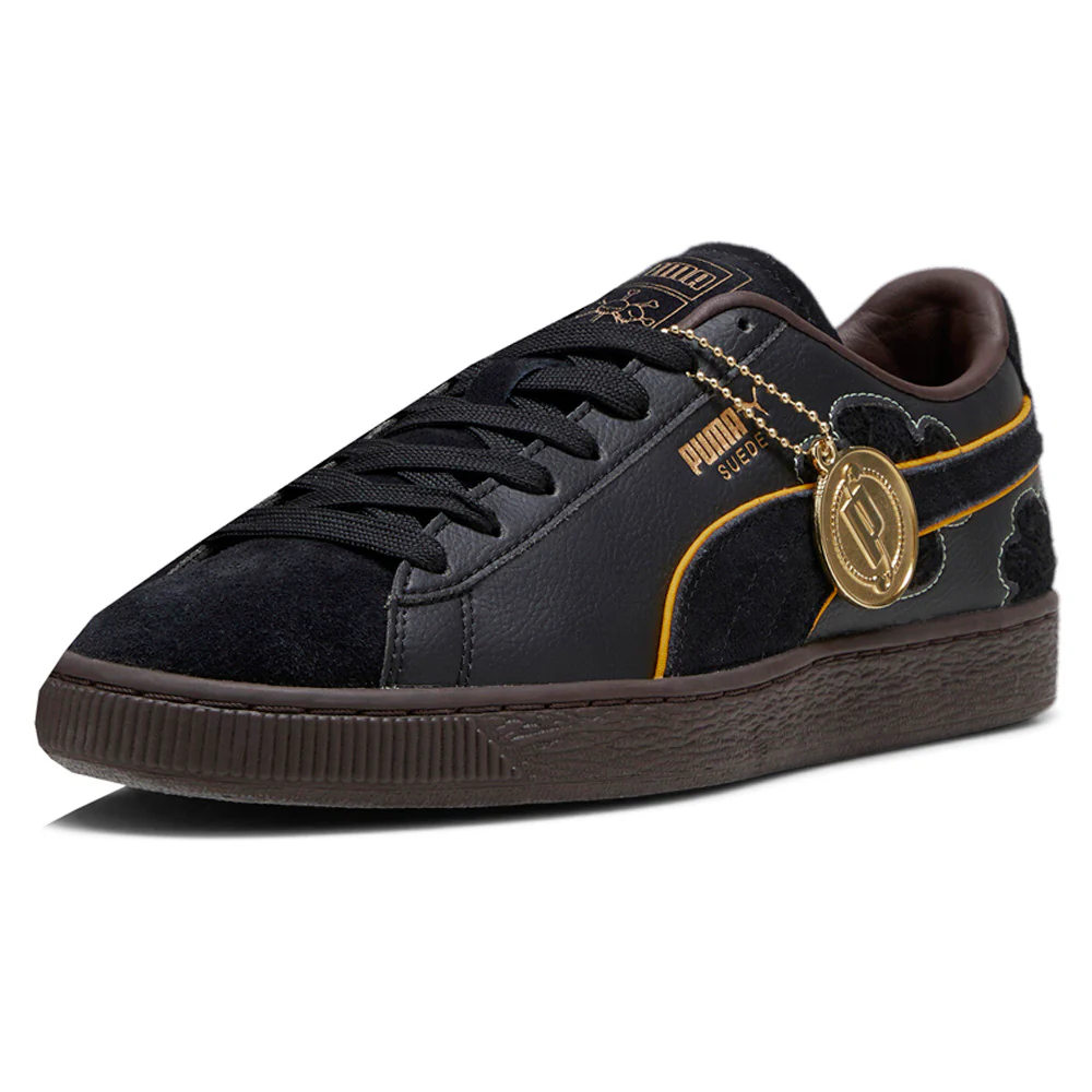 PUMA X ONE PIECE Suede Blackbeard Teech Lace Up Sneakers - Image 2