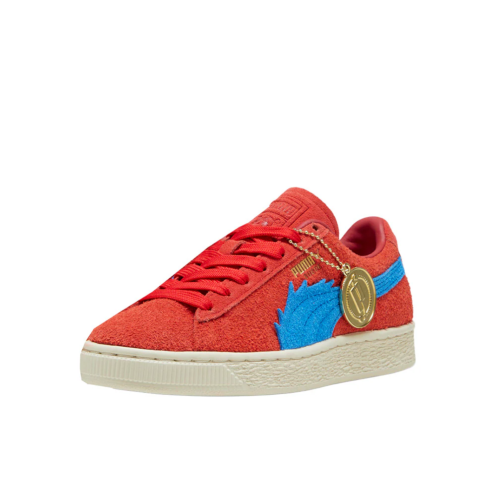 PUMA X ONE PIECE Suede Lace Up Sneakers (Big Kid) - Image 2