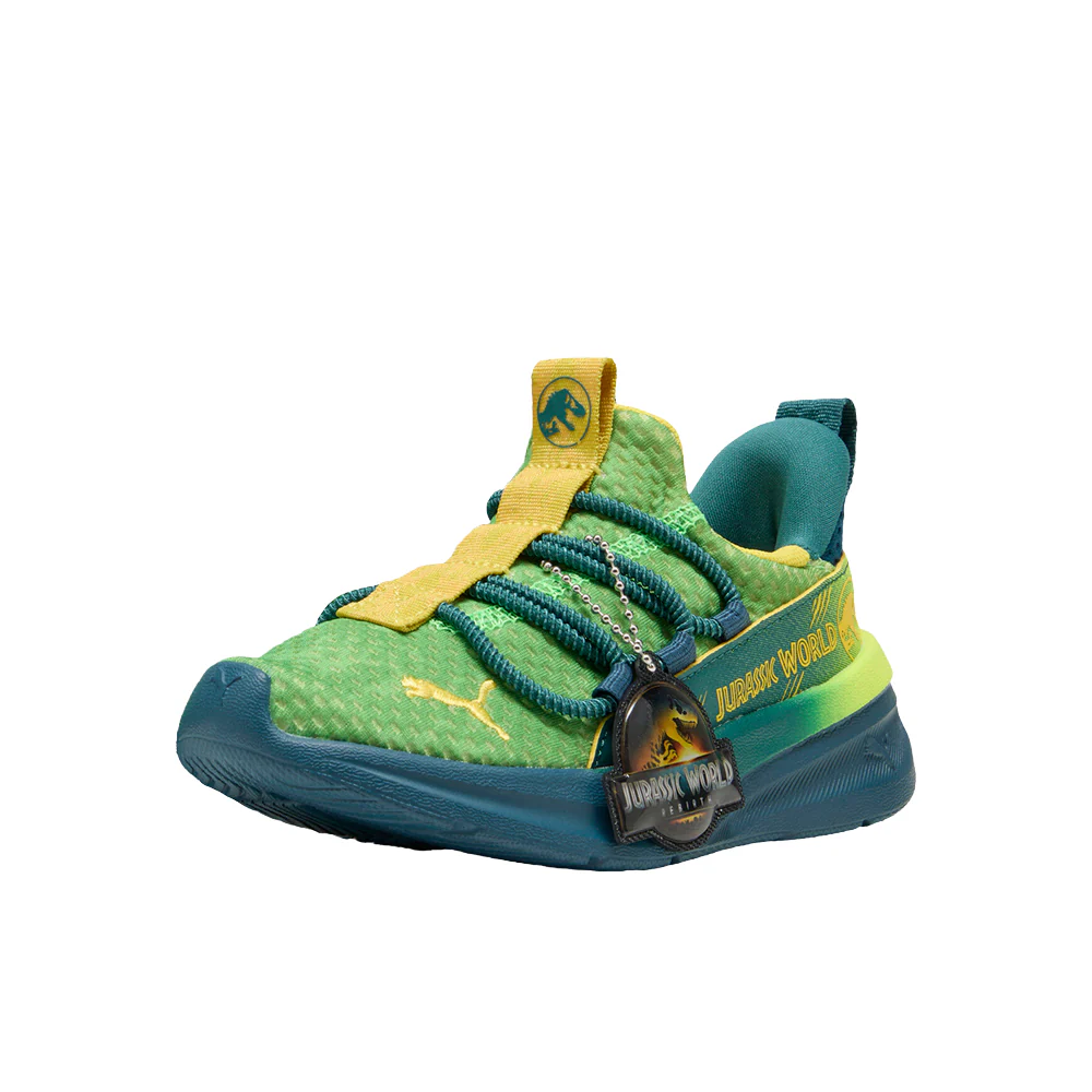 PUMA X JURASSIC WORLD One4All 2.0 Lace Up Sneakers (Little Kid) - Image 2