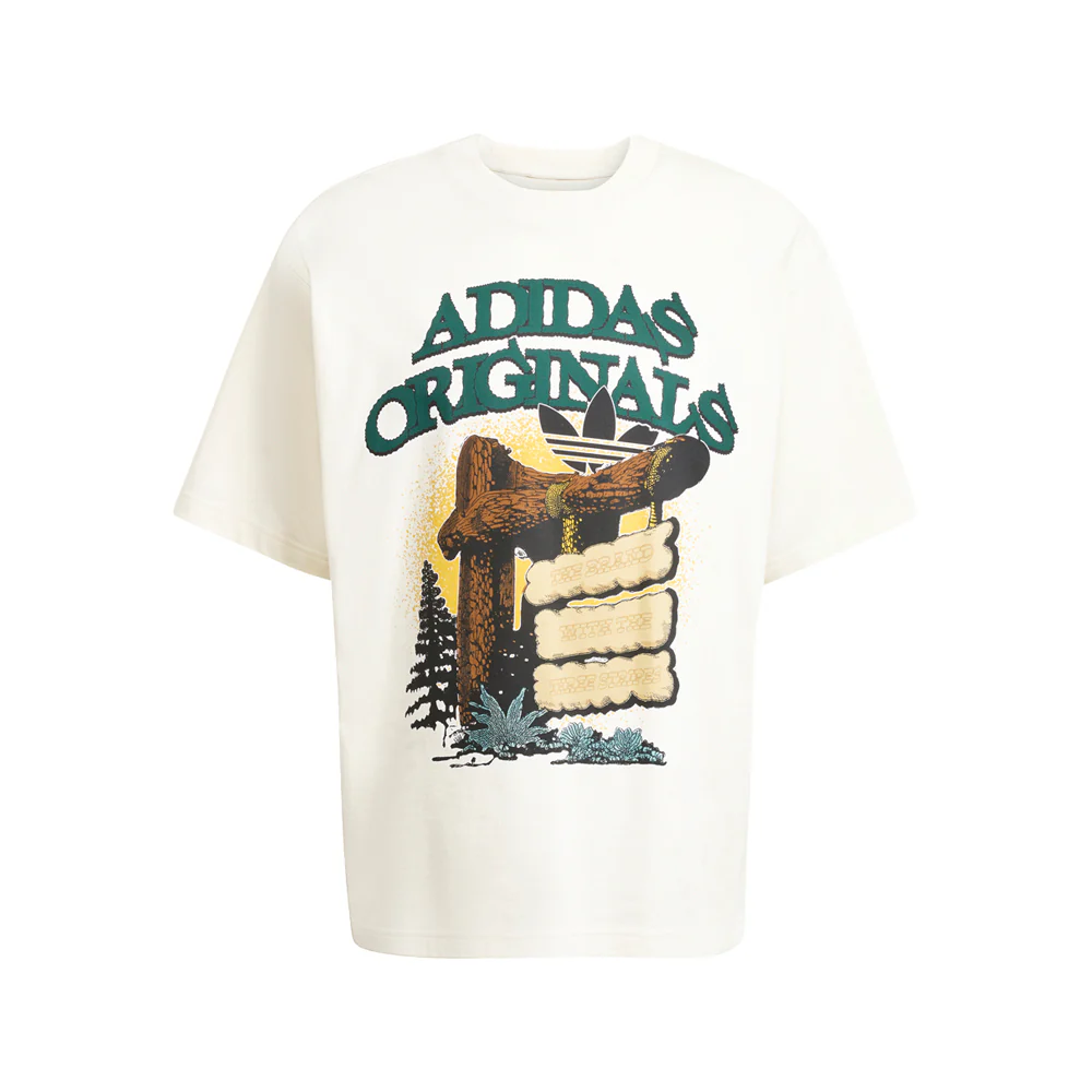 Originals Camp Graphic Crew Neck Short Sleeve T-Shirt
