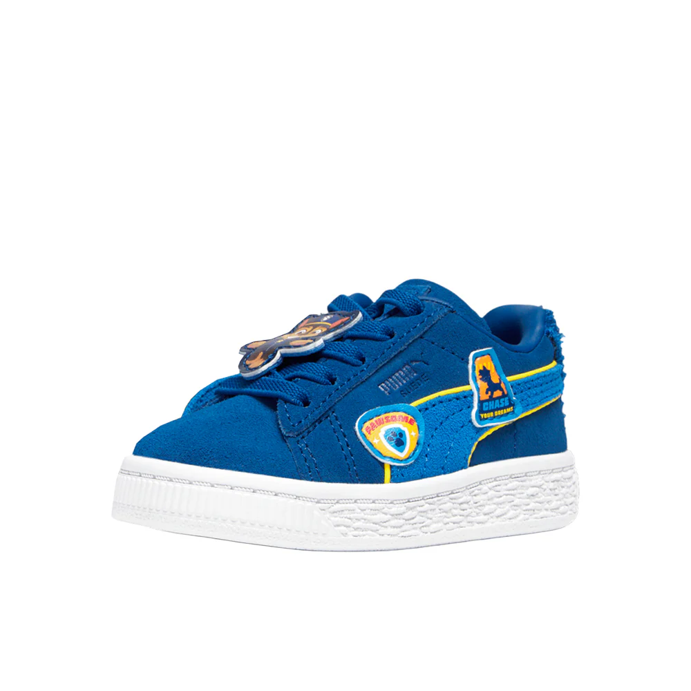 PUMA X PAW PATROL Suede Chase Lace Up Sneakers (Toddler) - Image 2
