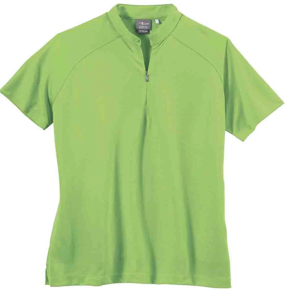 Dot Texture Jersey Short Sleeve Polo Shirt - Image 2