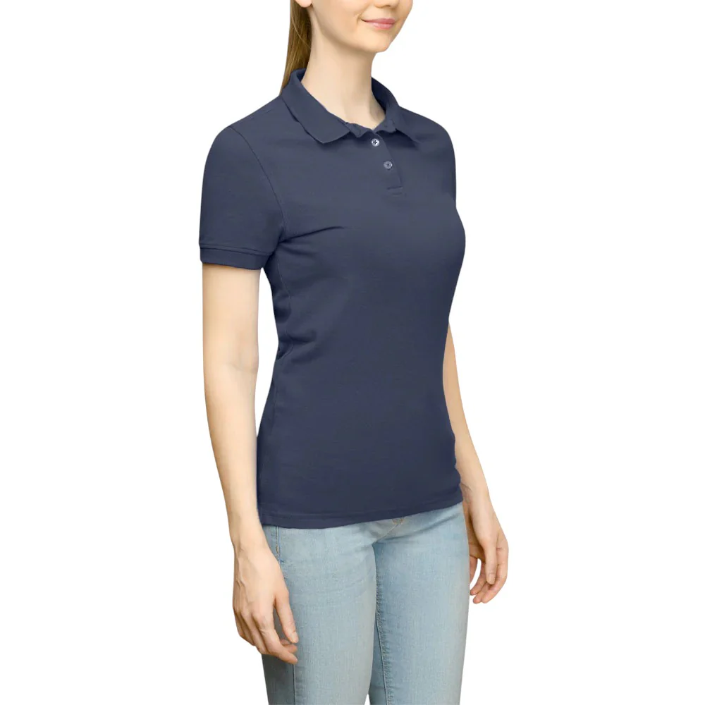 Solid Jersey Short Sleeve Polo Shirt