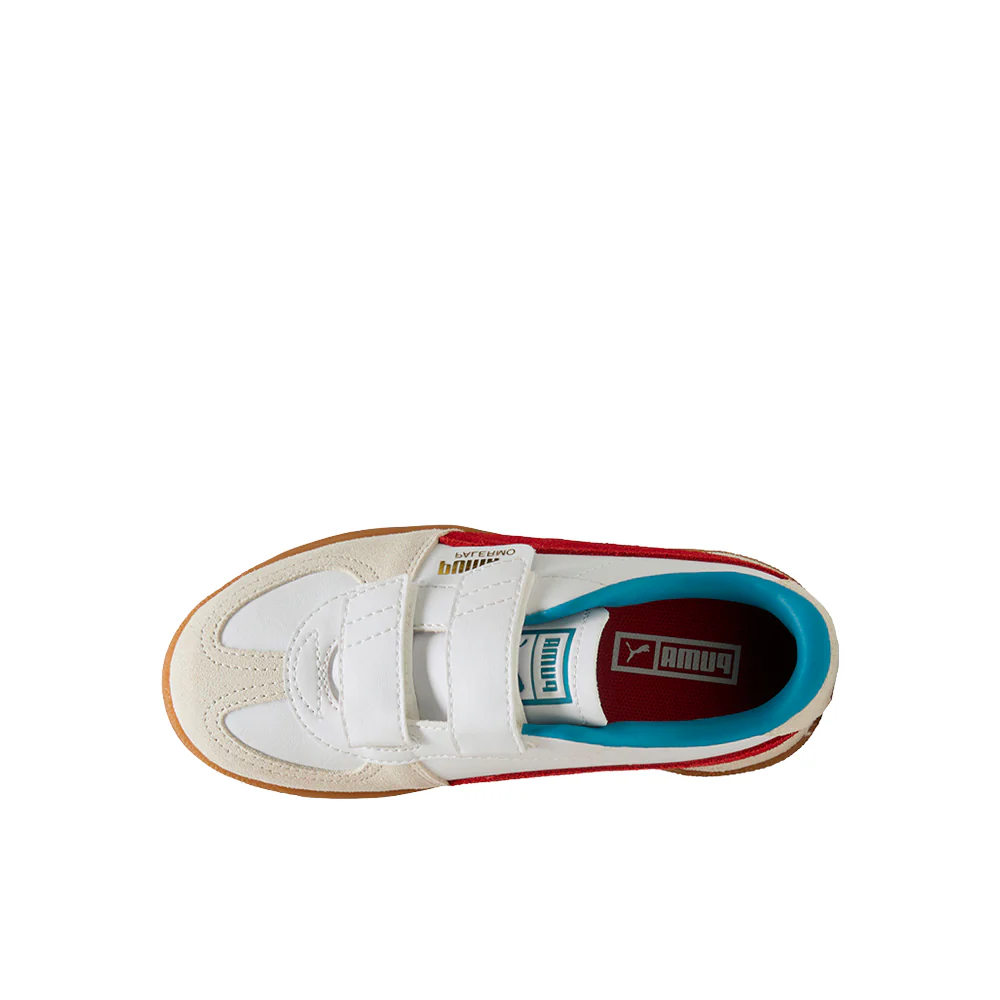 Palermo Leather V Slip On Sneakers (Little Kid) - Image 4