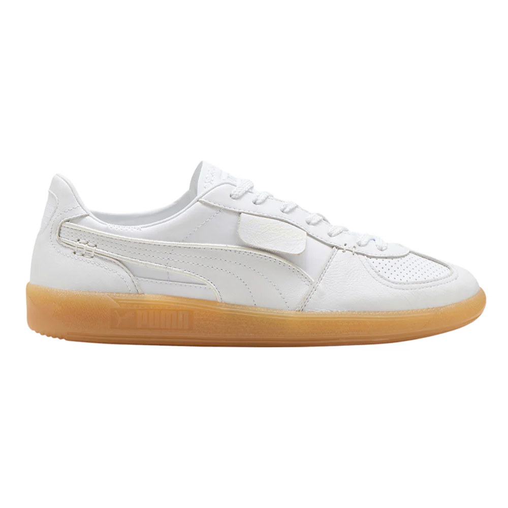 Palermo S and P Leather Perforated Lace Up Sneakers