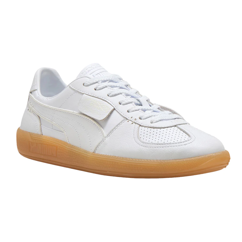 Palermo S and P Leather Perforated Lace Up Sneakers - Image 2