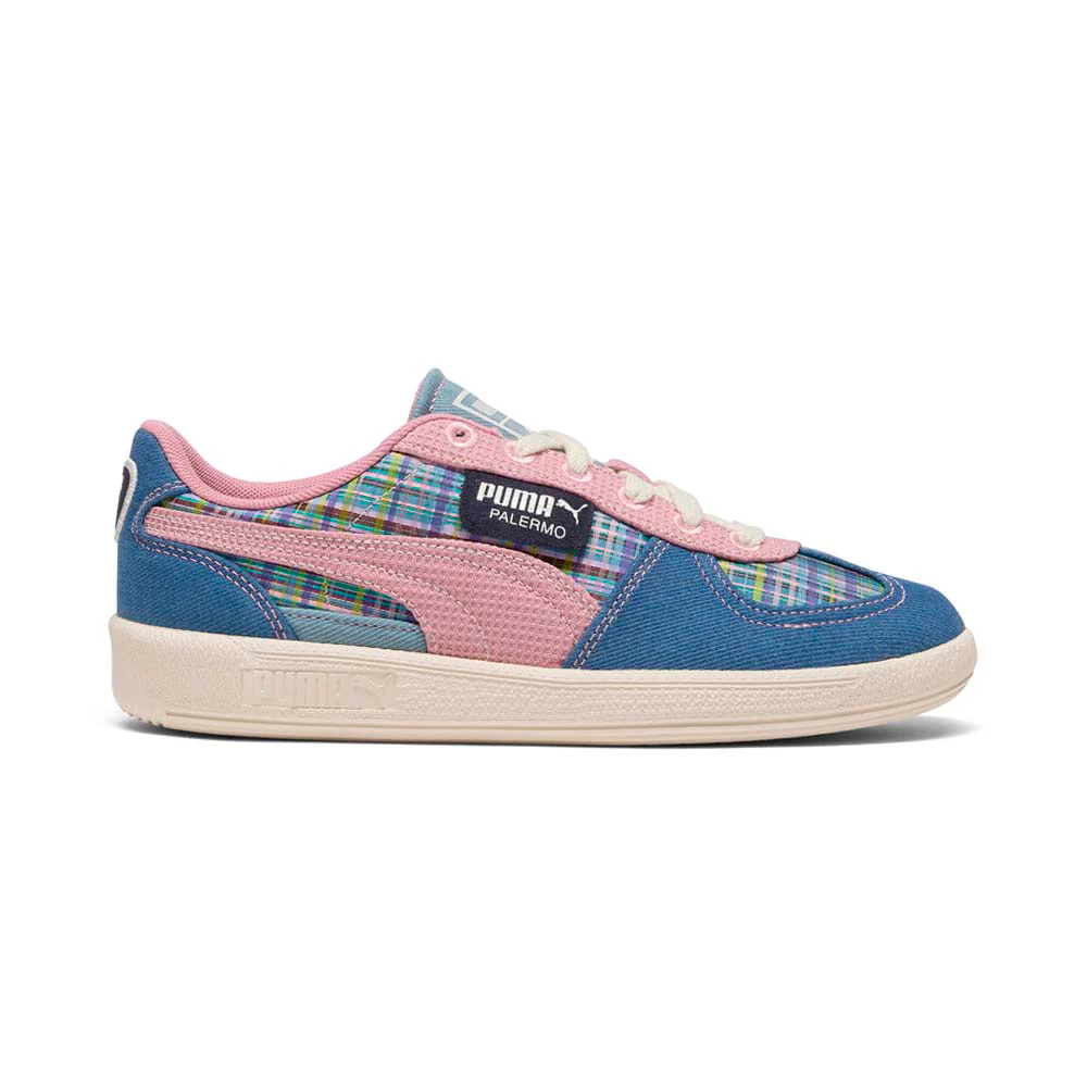 Palermo Plaid Lace Up Sneakers