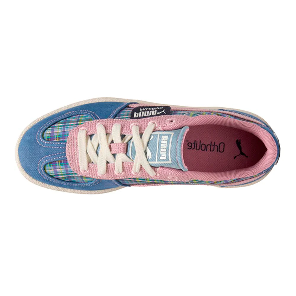 Palermo Plaid Lace Up Sneakers - Image 4