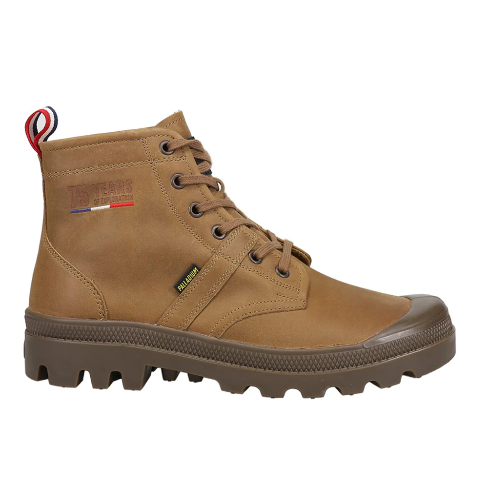 Pallabrousse 75th Anniversary Round Toe Lace Up Boots