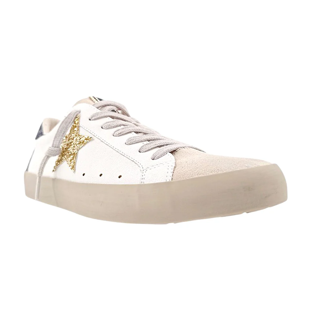 Pamela Glitter Lace Up Sneakers - Image 2
