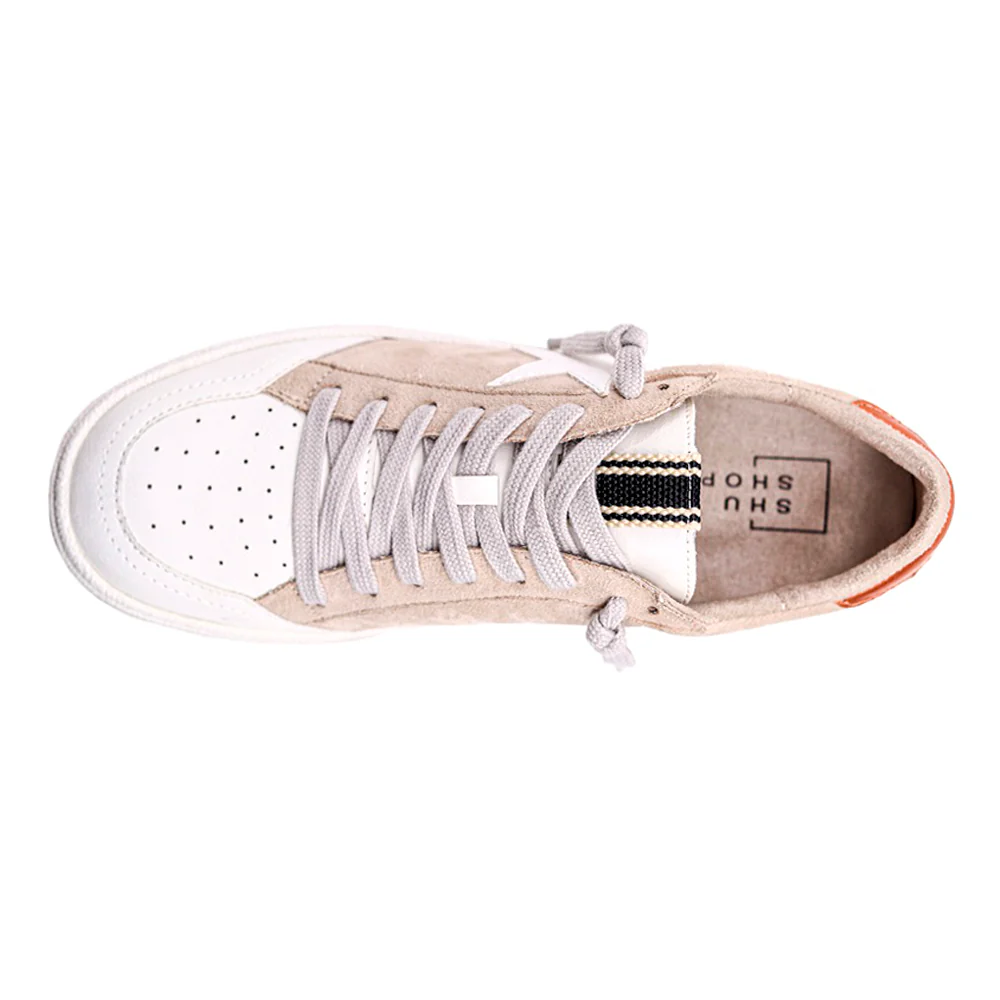 Paz Metallic Lace Up Sneakers - Image 4