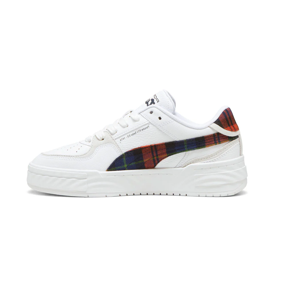 Porsche Legacy x CA Pro Tartan Lace Up Sneakers - Image 3