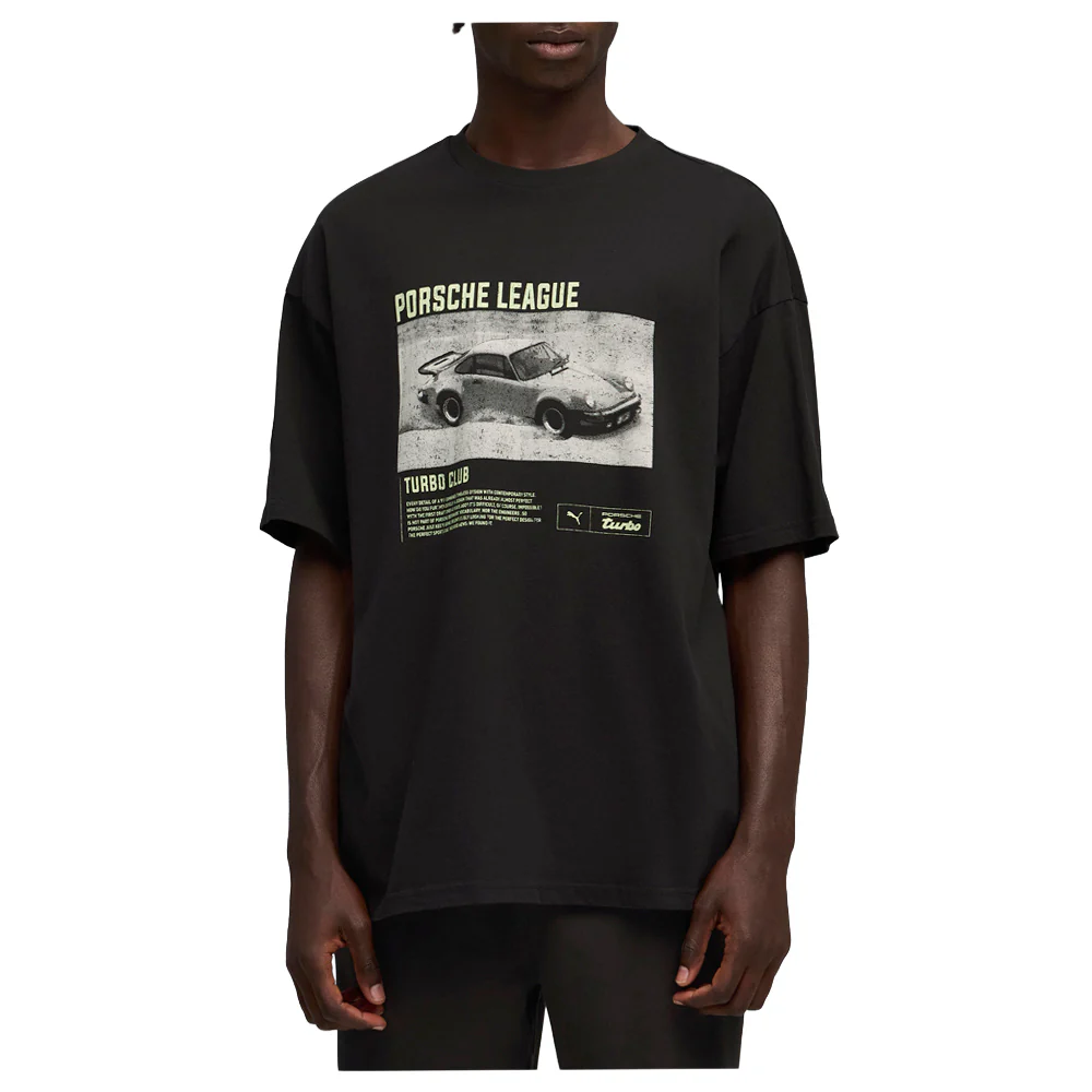 Porsche Legacy Graphic Crew Neck Short Sleeve T-Shirt - Image 3