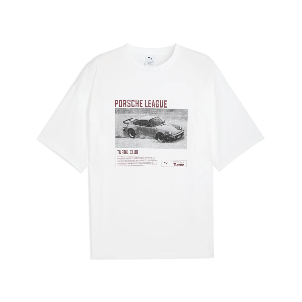 Porsche Legacy Graphic Crew Neck Short Sleeve T-Shirt