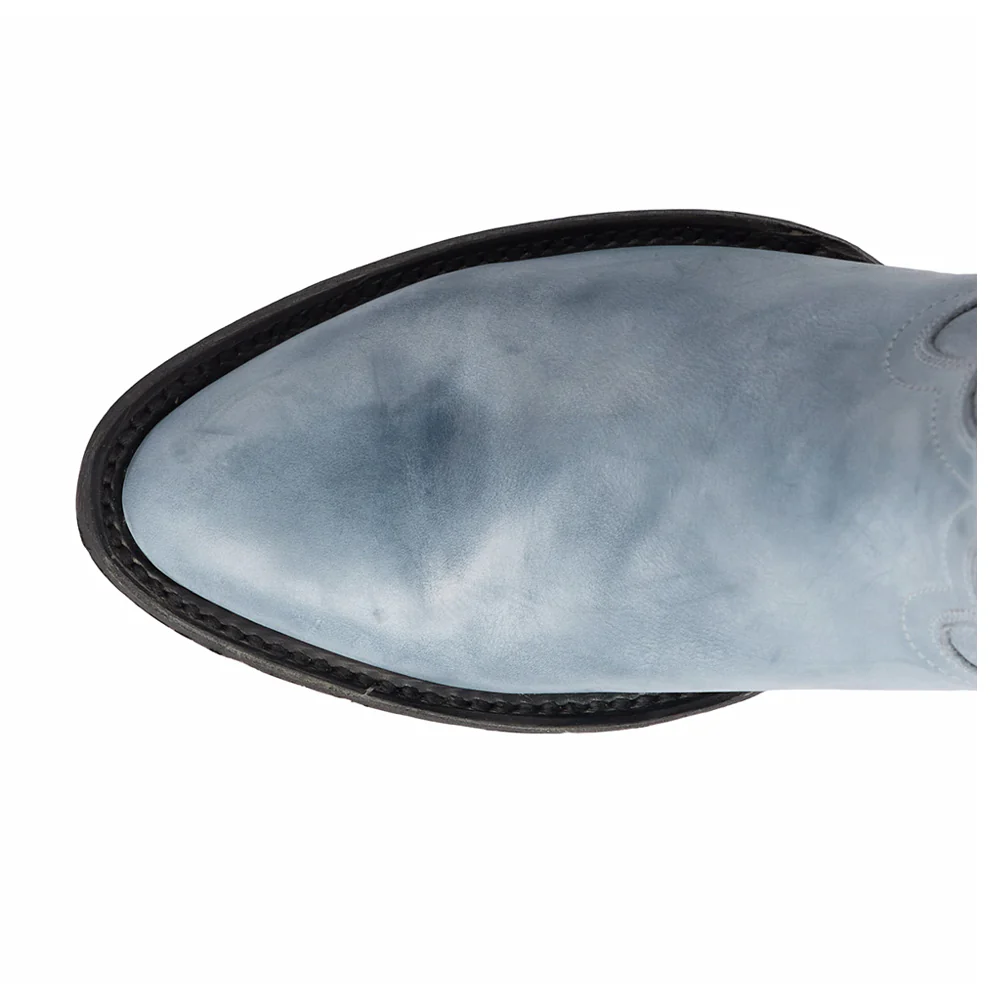 Plain Jane Round Toe Cowboy Boot - Image 4