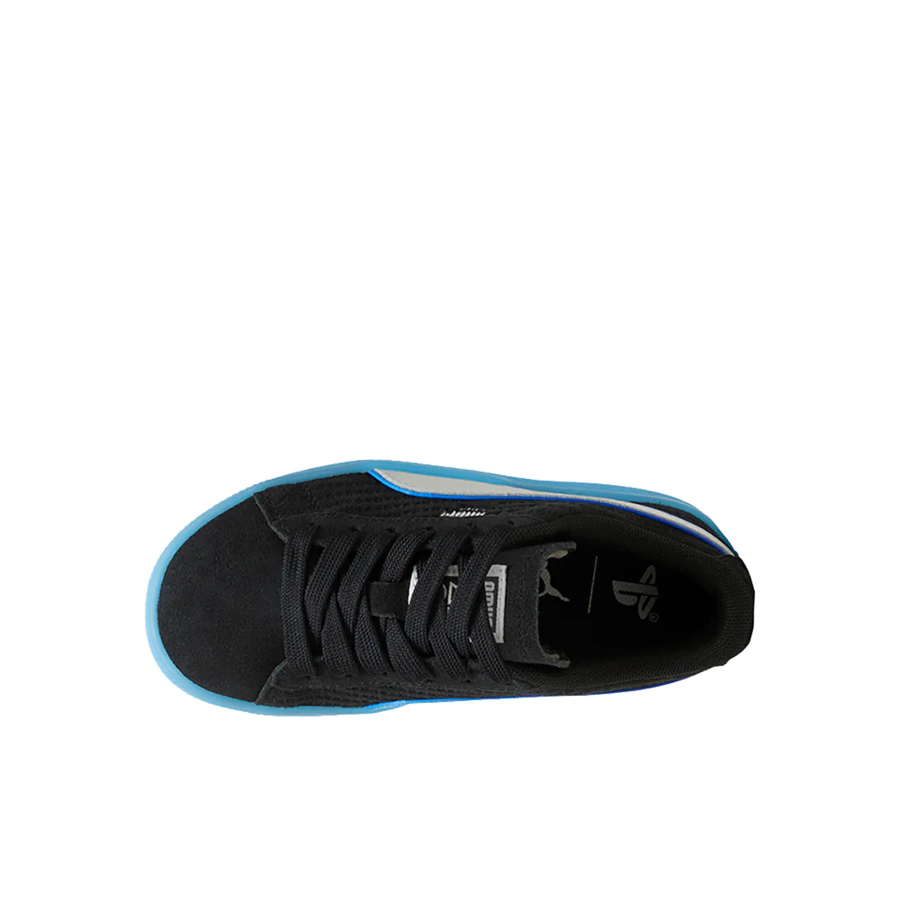 PUMA X PLAYSTATION Suede Lace Up Sneakers (Little Kid) - Image 4