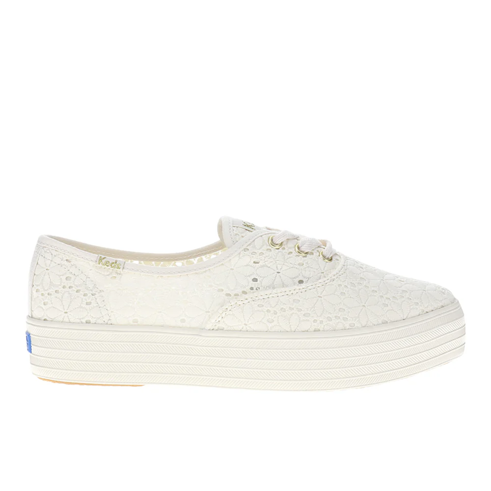Point Festival Eyelet Lace Up Sneakers