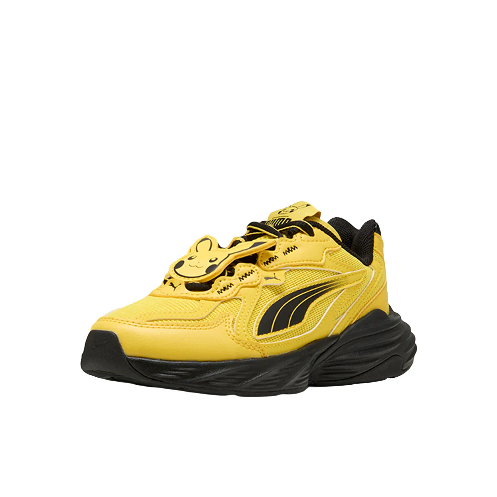 PUMA X POKEMON Fade Nitro Pikachu Lace Up Sneakers (Little Kid) - Image 2