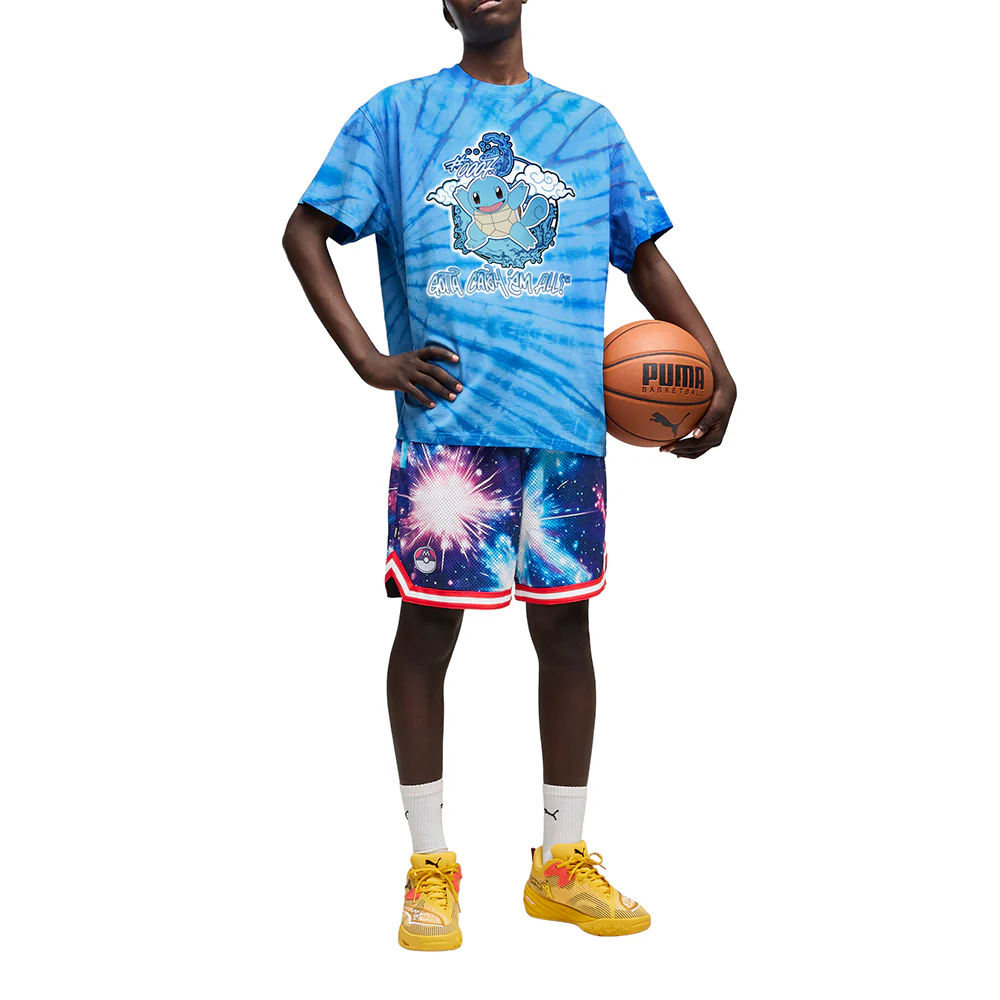 Pokemon X Hoops Squirtle Crew Neck Short Sleeve T-Shirt - Image 5