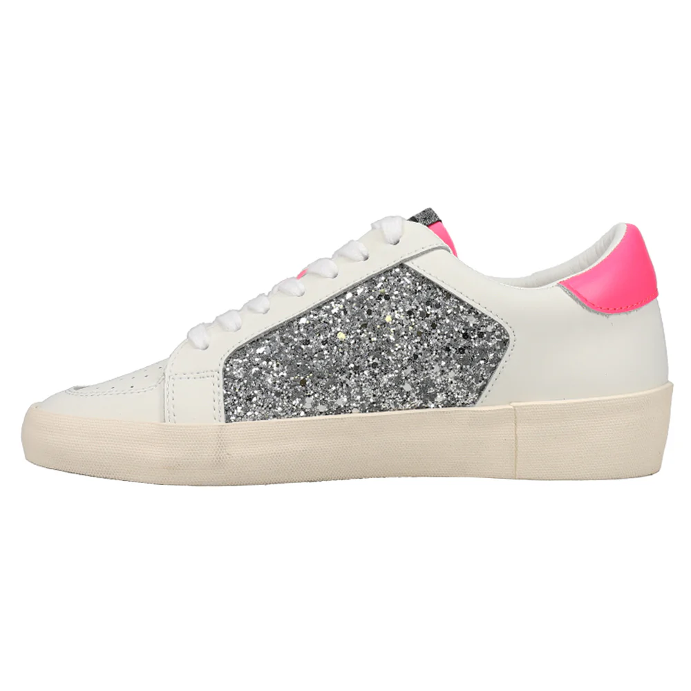 Positivity 4 Glitter Perforated Slip On Sneakers - Image 3