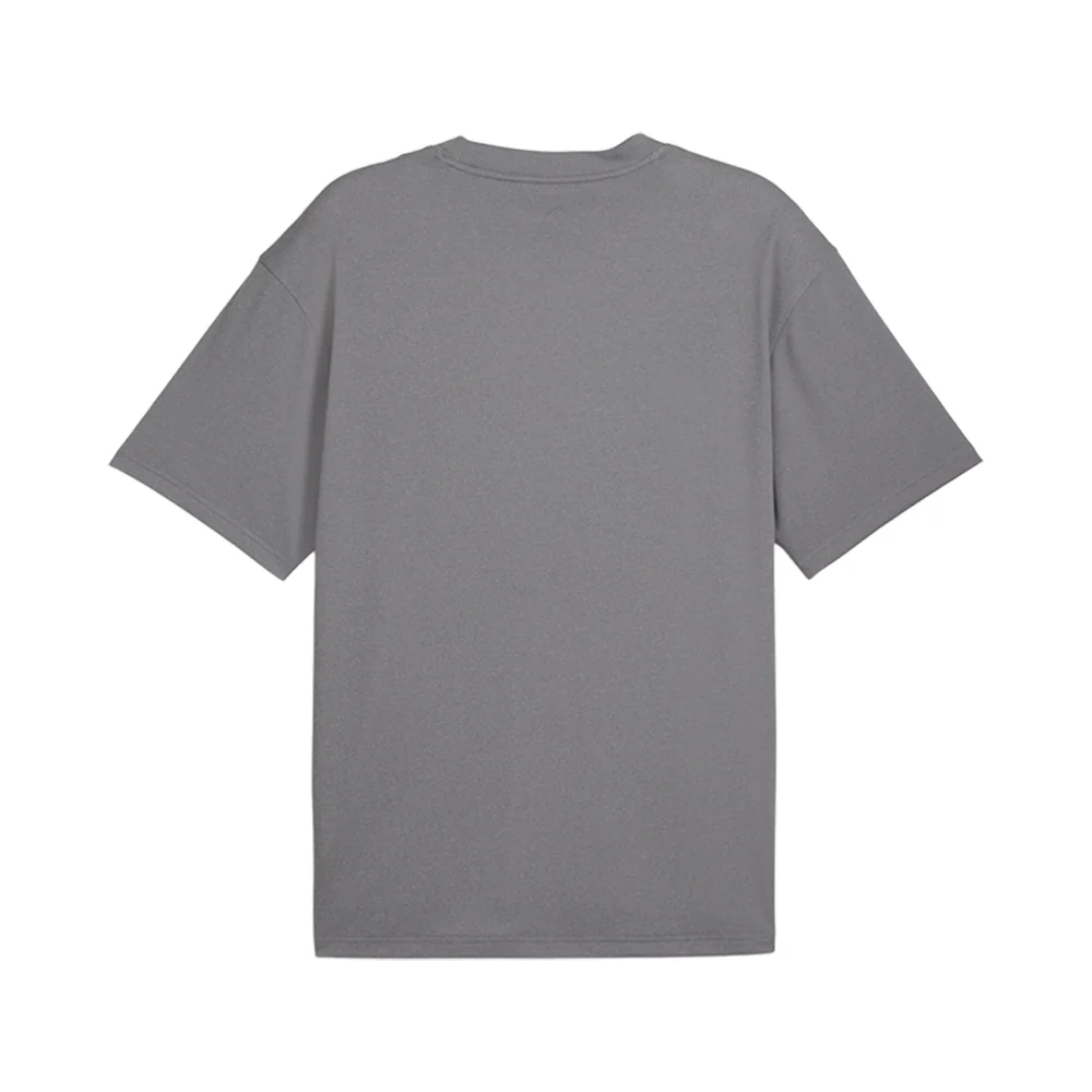 Posterize Basketball Crew Neck Short Sleeve Athletic T-Shirt - Image 2