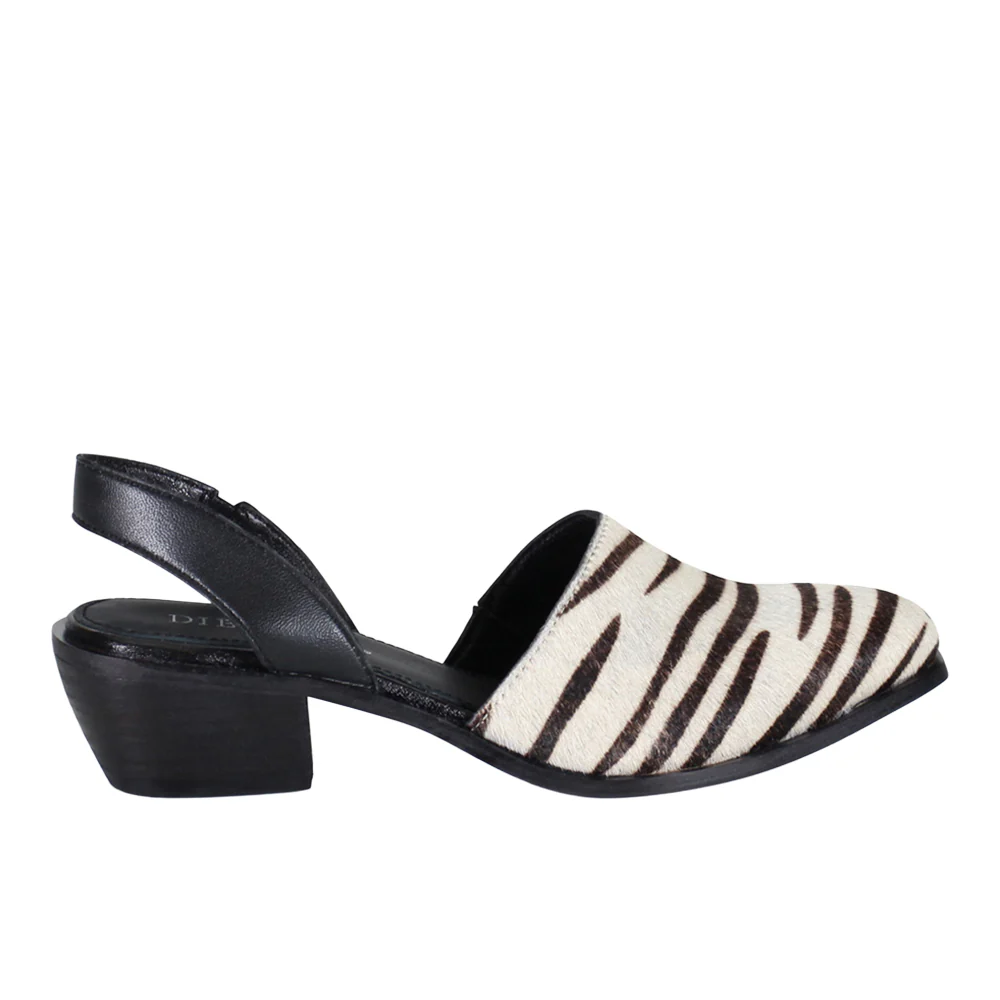 Pri Ority Zebra Slingback Flats