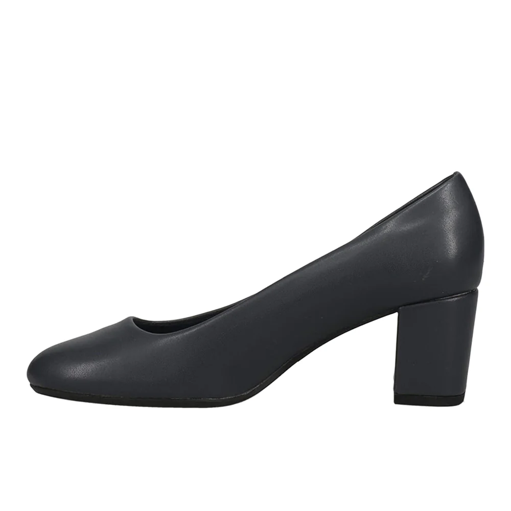 Proper Round Toe Block Heel Pumps - Image 3