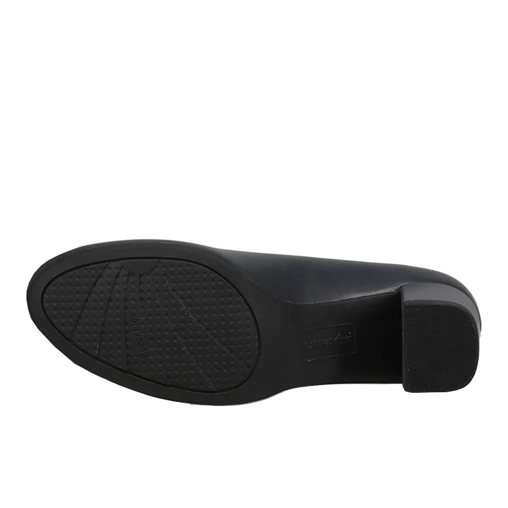 Proper Round Toe Block Heel Pumps - Image 5