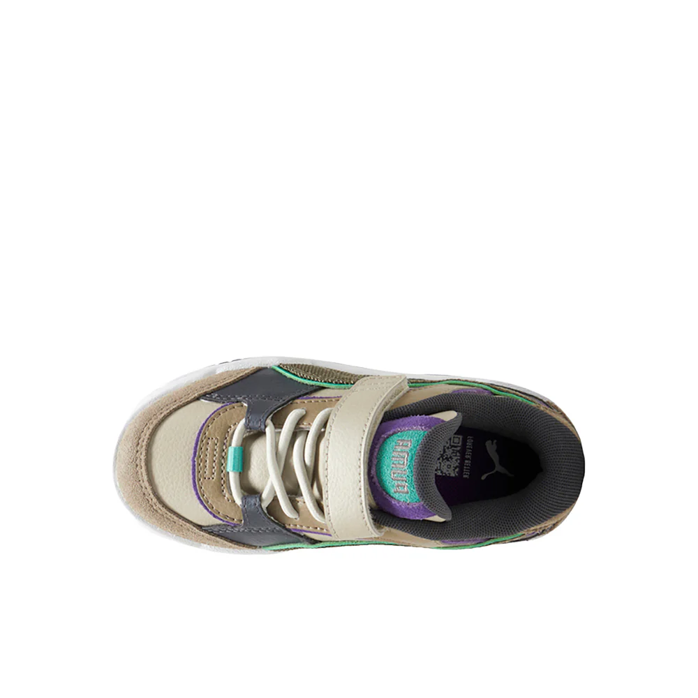 Puma-180 Martian Sunset AC Slip On Sneakers (Little Kid) - Image 4