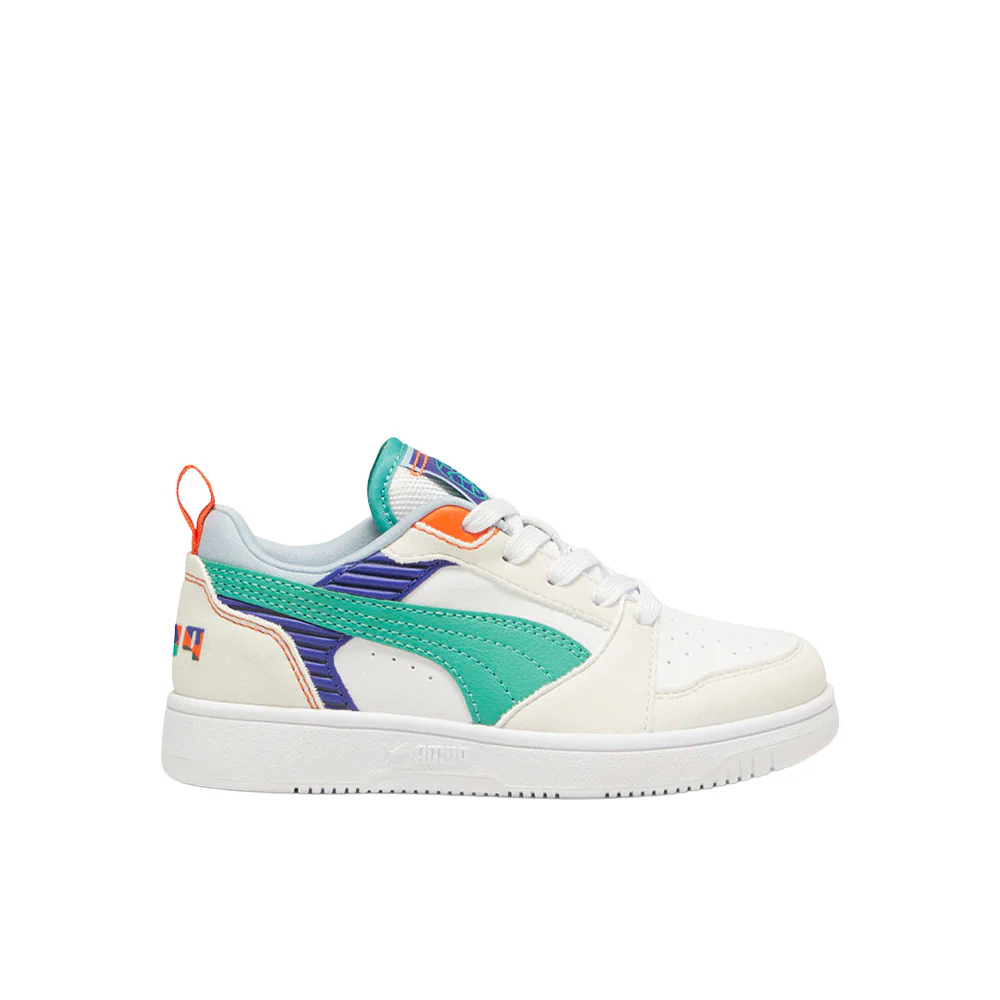 Puma Rebound V6 Lo Ready, Set, Better (Little Kid)