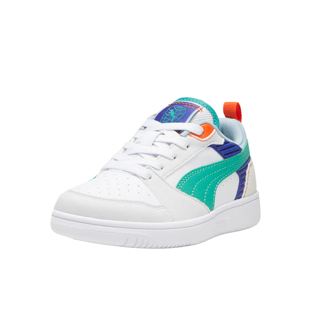 Puma Rebound V6 Lo Ready, Set, Better (Little Kid) - Image 2