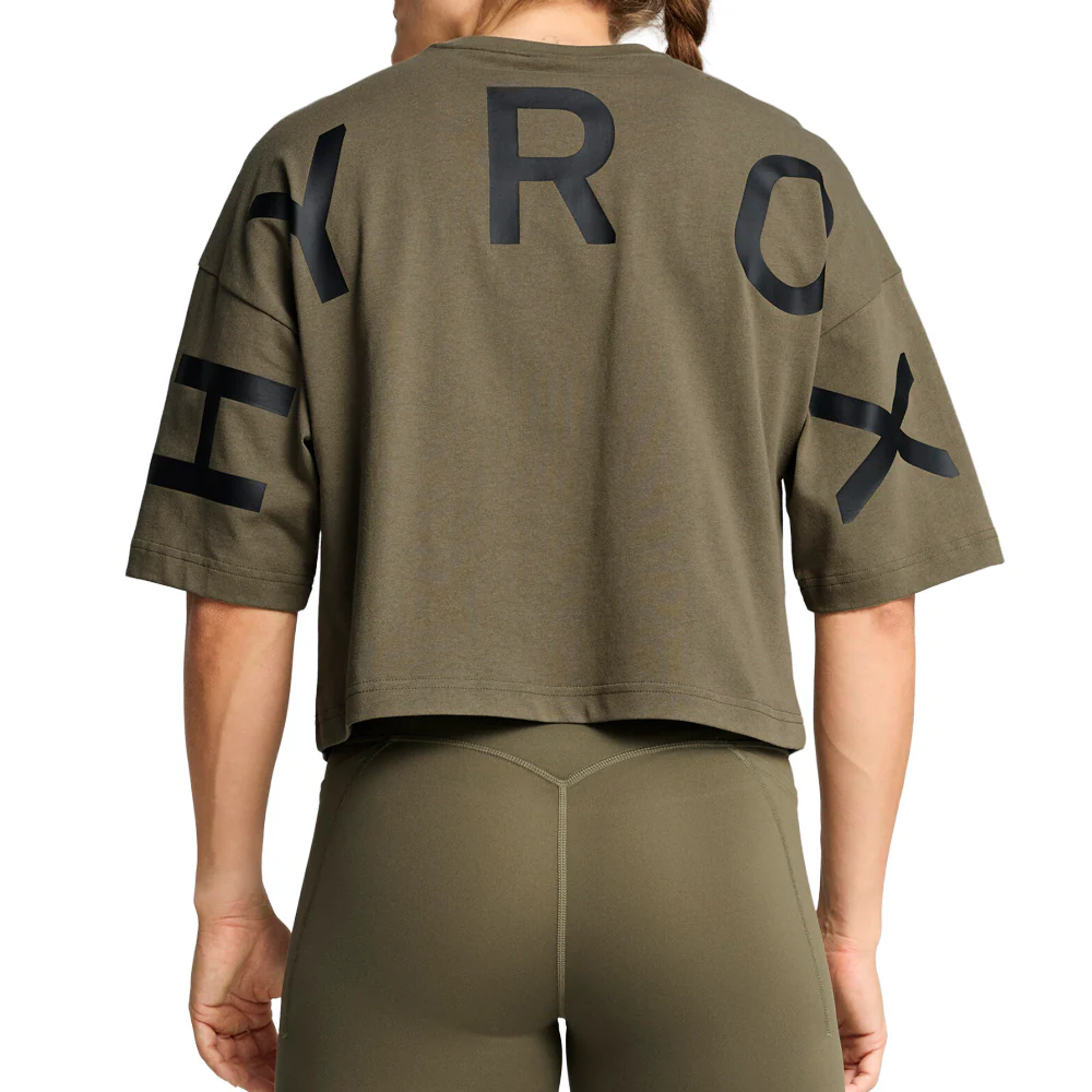 PUMA X HYROX Oversized Crew Neck Short Sleeve Training T-Shirt - Image 4