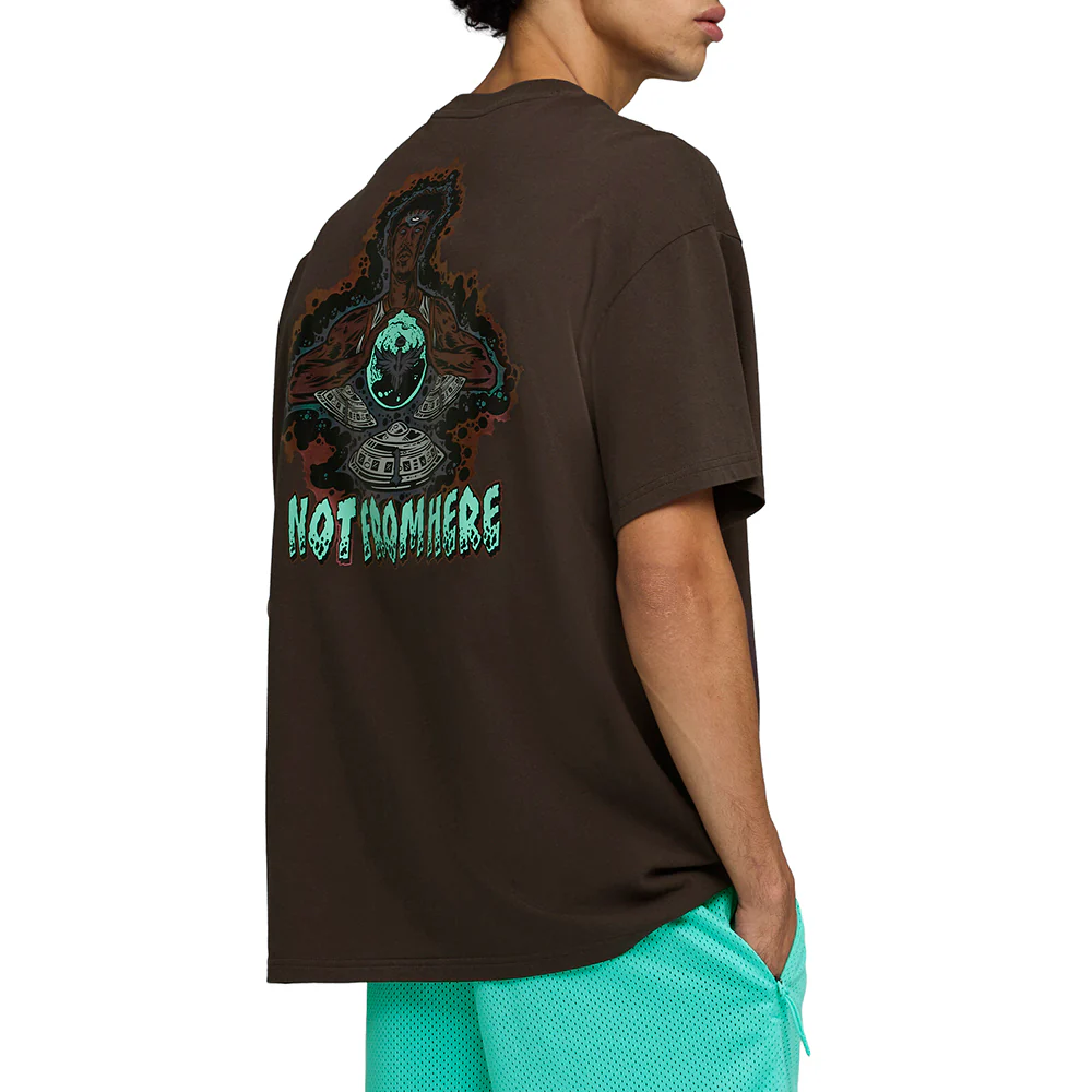 PUMA X LAMELO World Tee I Graphic Crew Neck Short Sleeve T-Shirt - Image 4
