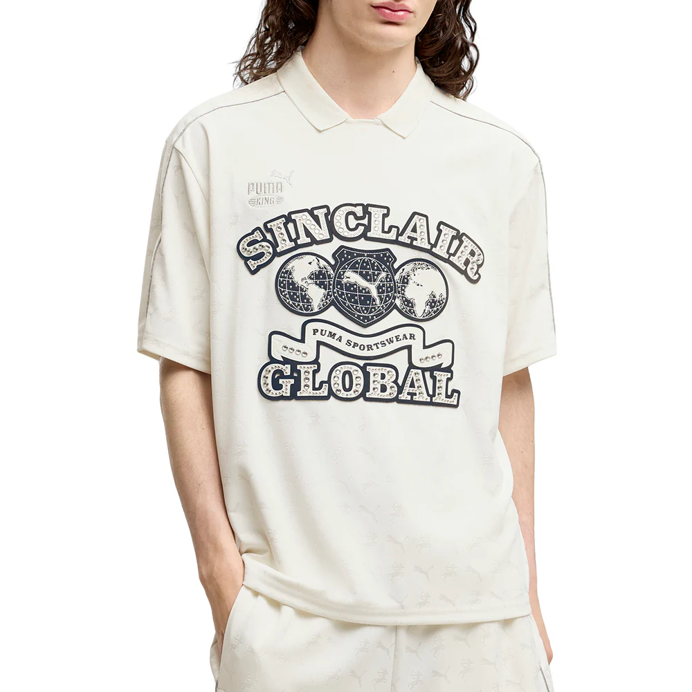 PUMA X SINCLAIR Collared Short Sleeve Soccer Jersey - Image 3
