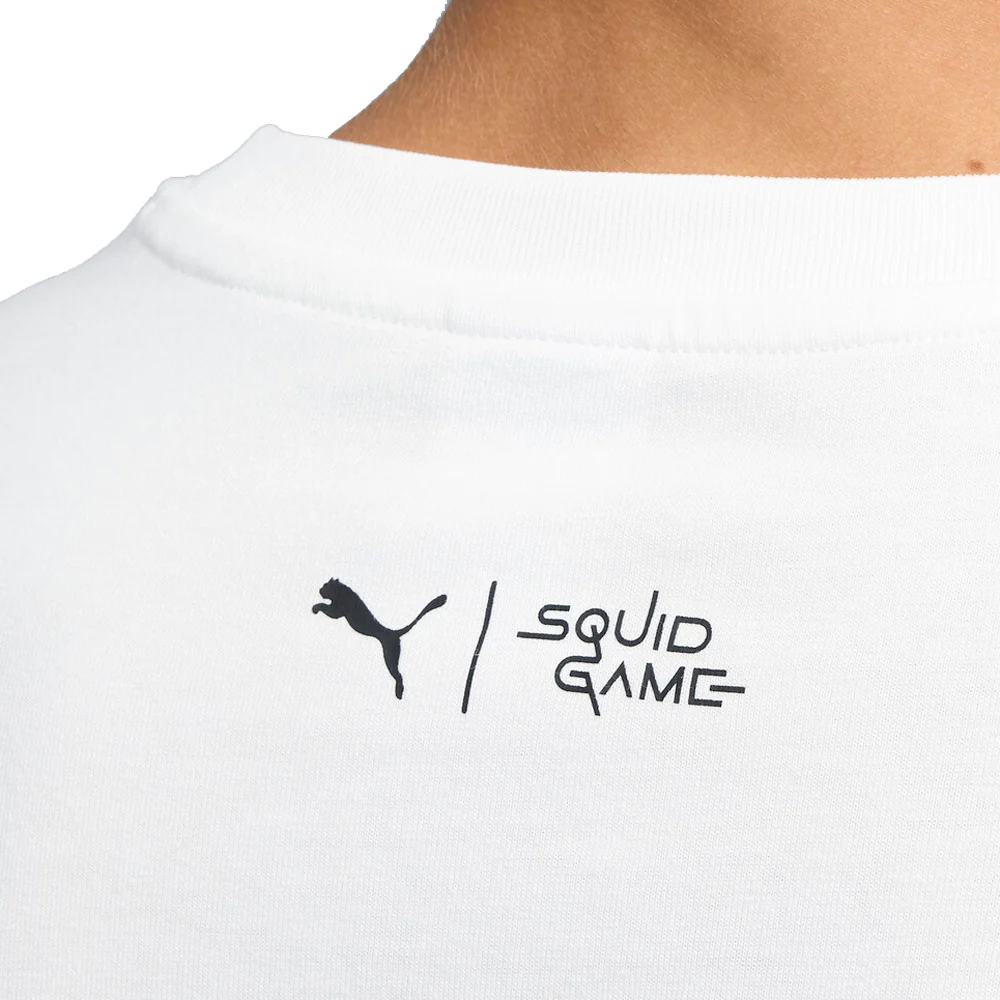 PUMA X SQUID GAME Graphic Crew Neck Short Sleeve T-Shirt - Image 5