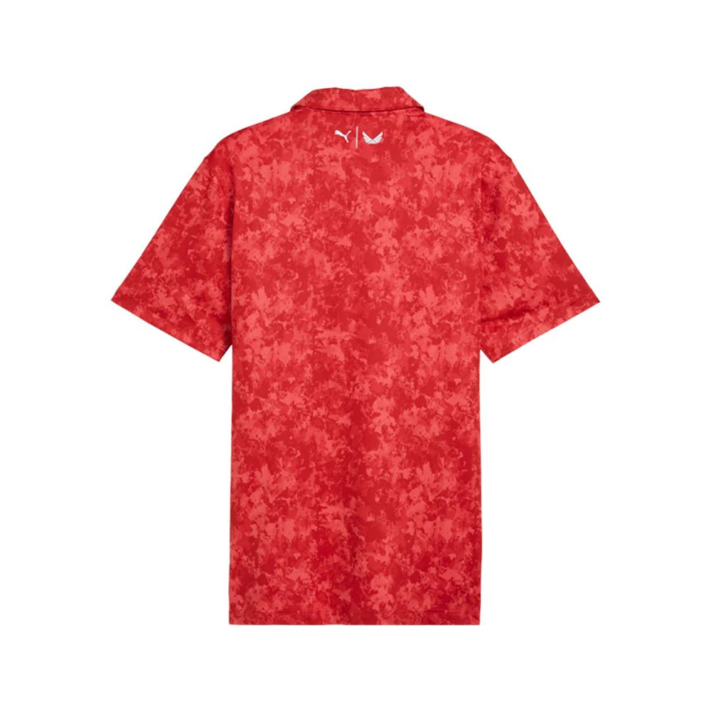 PUMA X Volition Camo Short Sleeve Golf Polo Shirt - Image 2