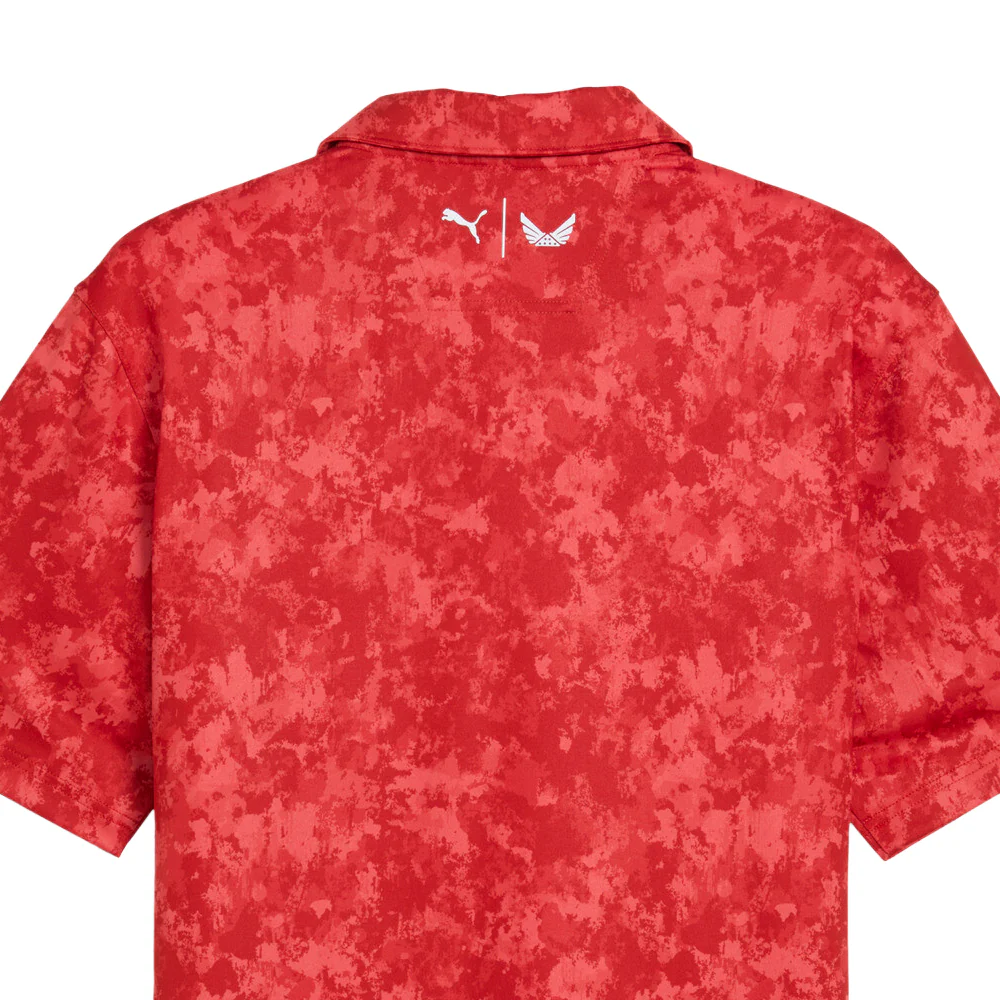 PUMA X Volition Camo Short Sleeve Golf Polo Shirt - Image 5
