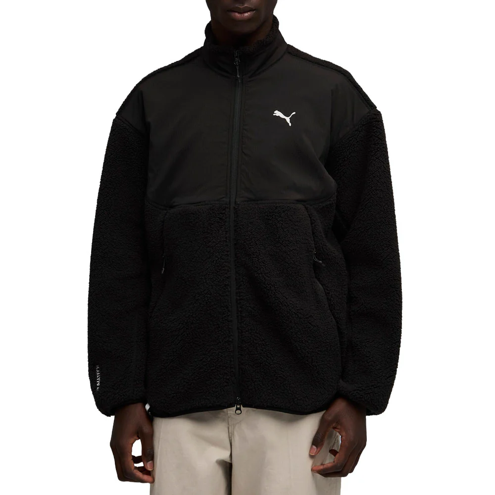 Pumatech Soft Tech Relaxed Sherpa Full Zip Jacket - Image 3